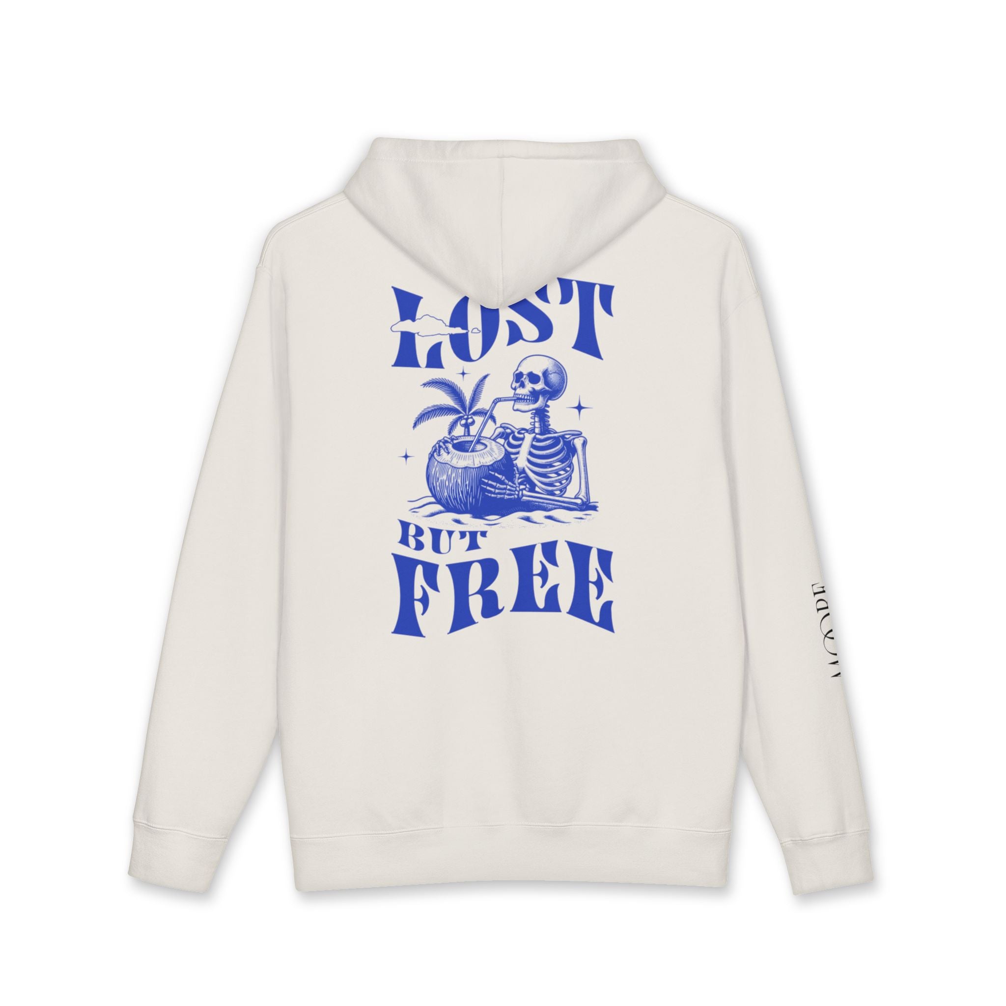 Unisex Lost But Free Skeleton Hoodie