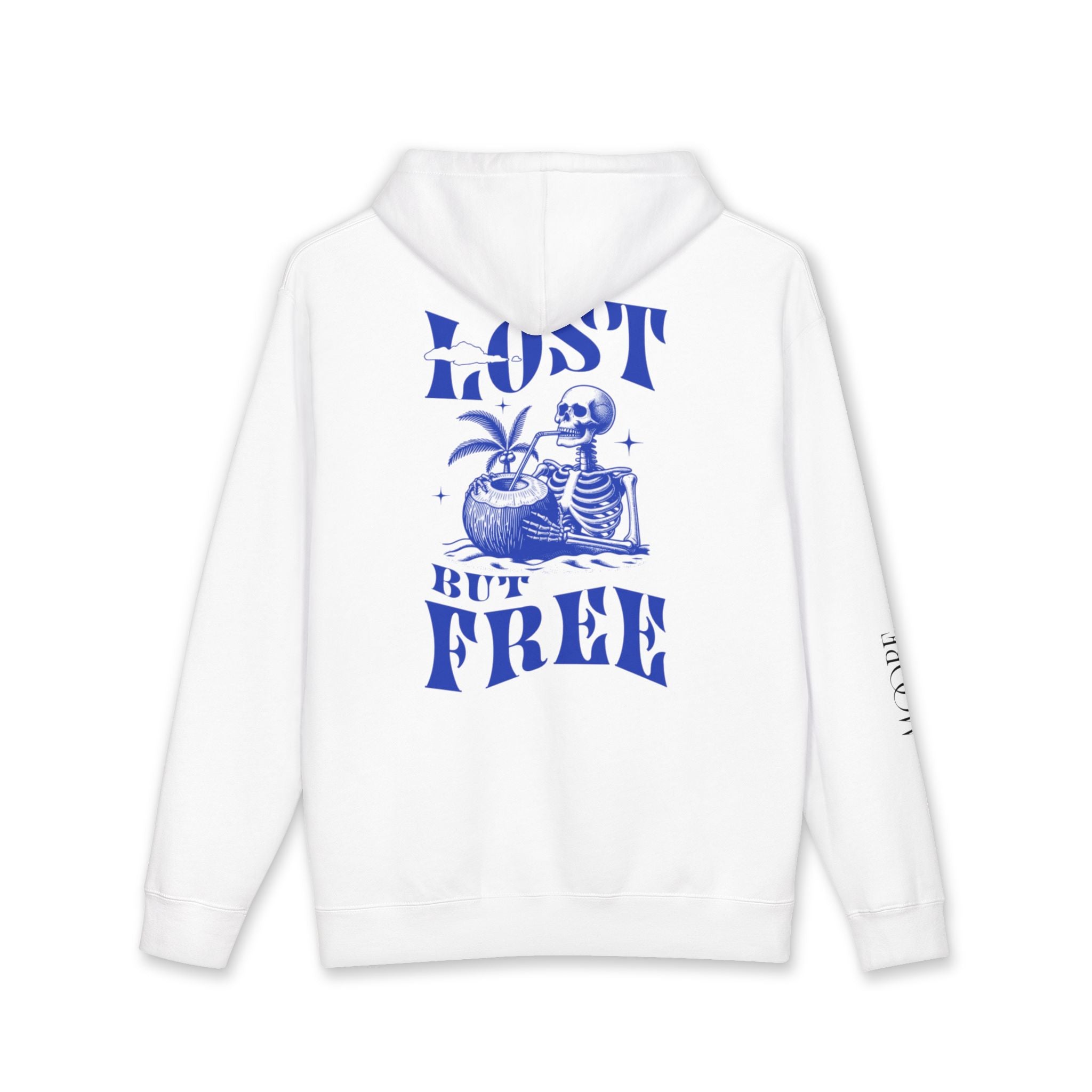 Unisex Lost But Free Skeleton Hoodie