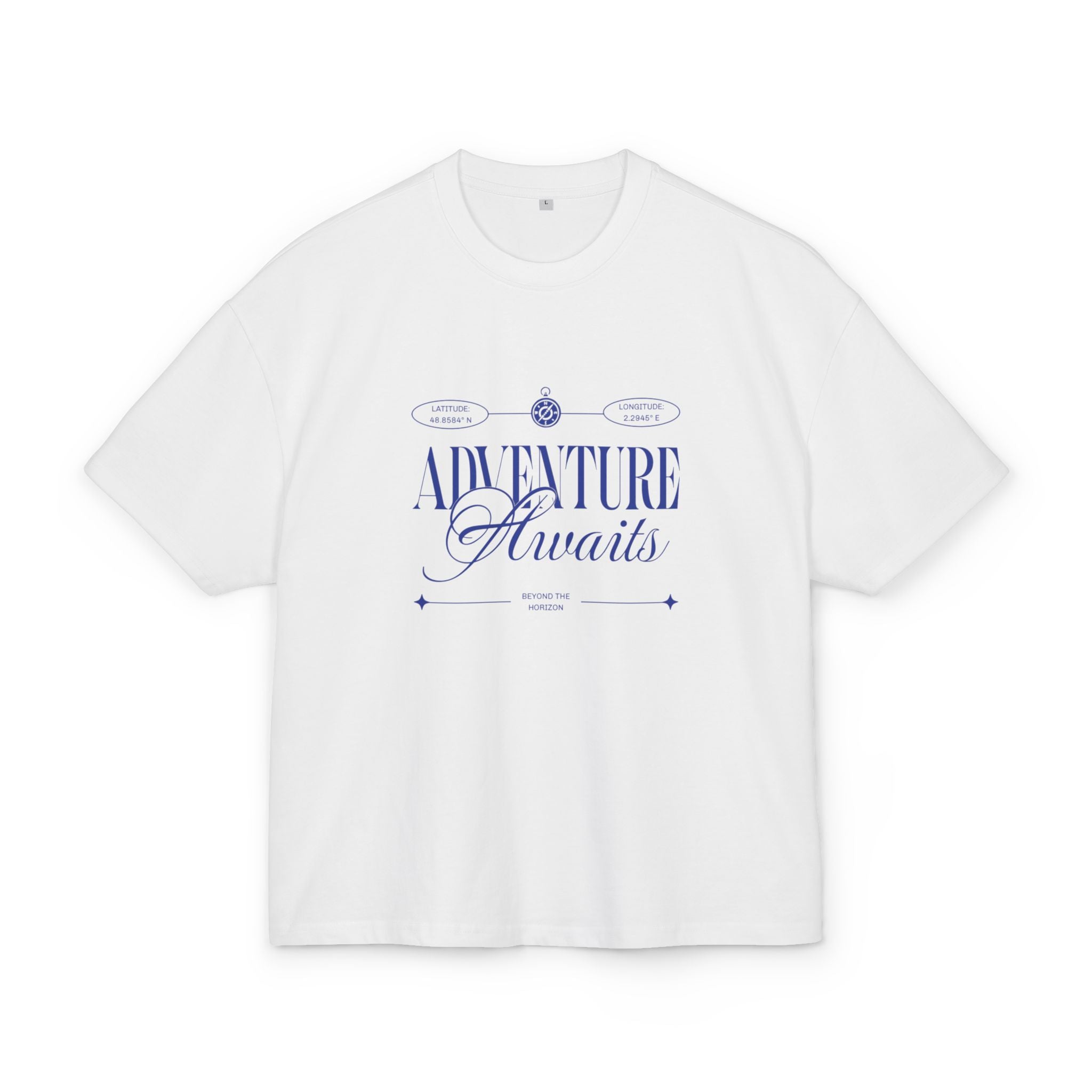 Unisex Adventure Awaits Oversized Tee