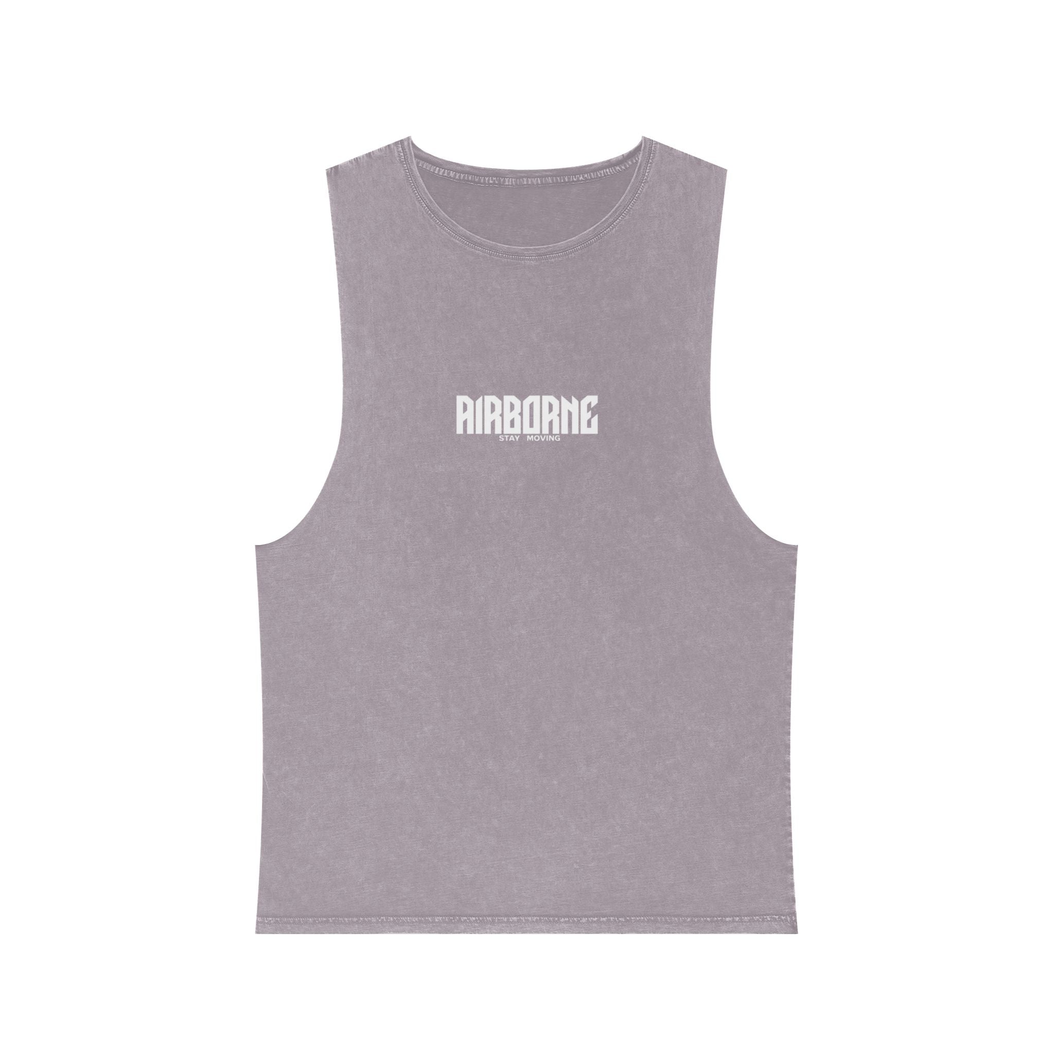 Unisex Airborne Stonewash Tank Top
