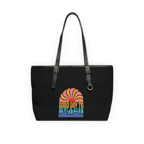 Beach Day Leather Shoulder Bag
