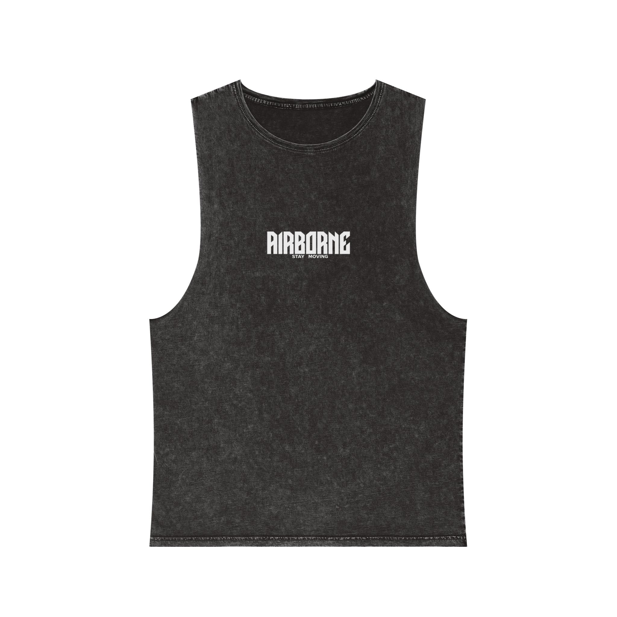 Unisex Airborne Stonewash Tank Top
