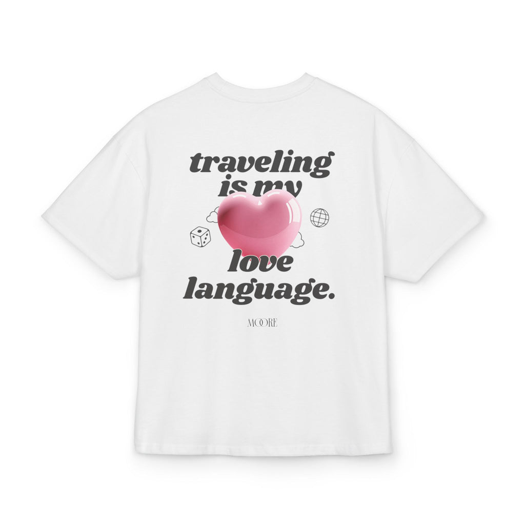 Traveling Is My Love Language Box Tee