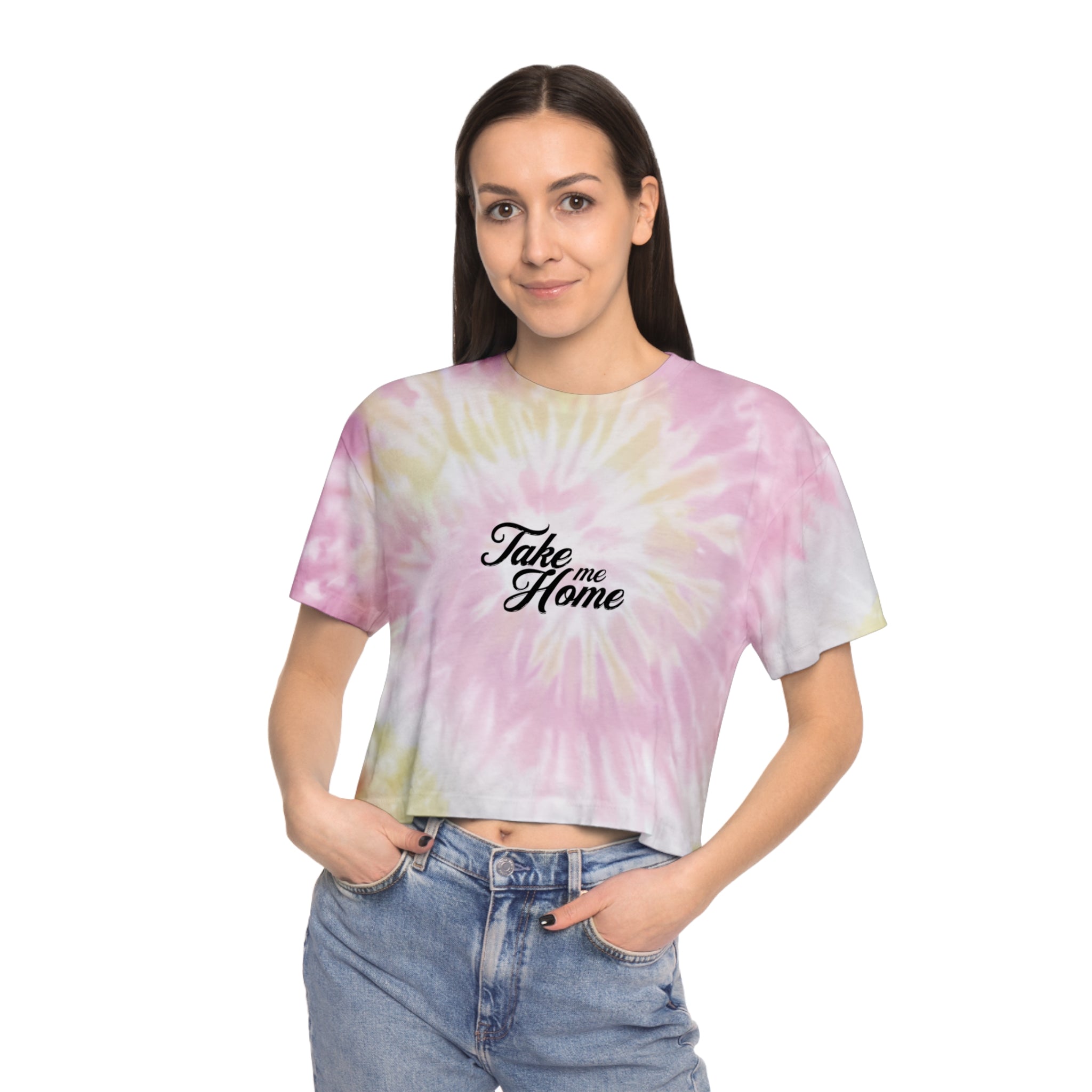 Take Me Home Tie-Dye Crop Tee