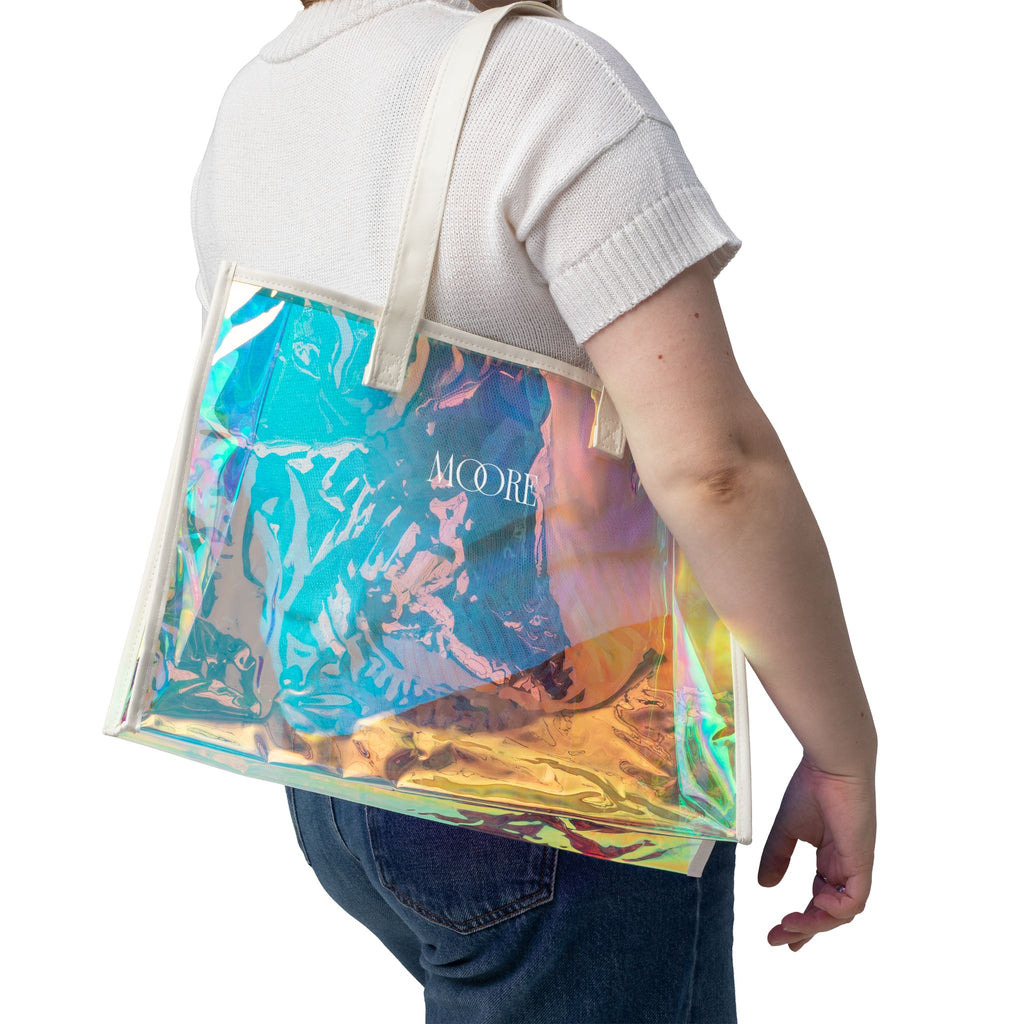 Holographic Beach Tote Bag