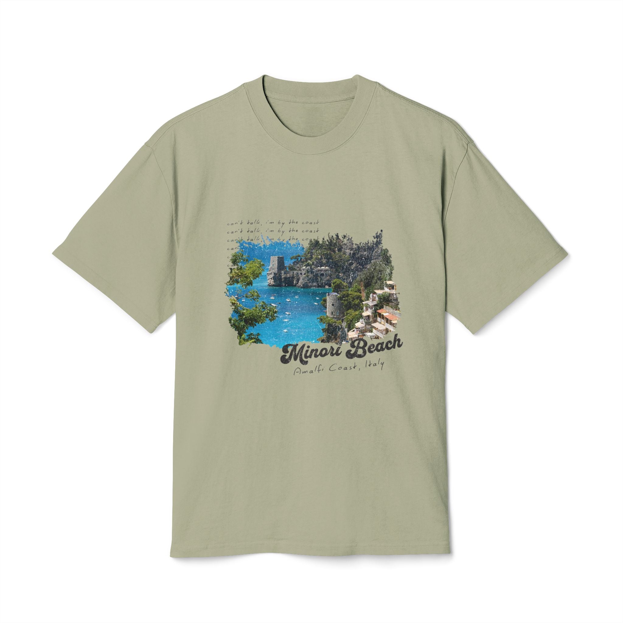 Unisex Minori Beach Heavy Faded Tee