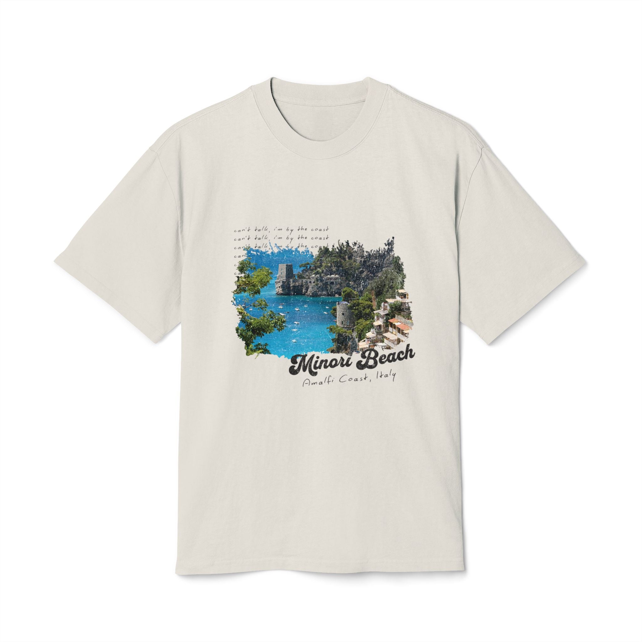 Unisex Minori Beach Heavy Faded Tee