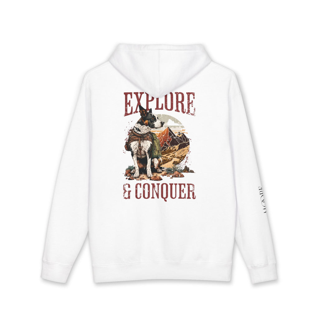 Unisex Explore & Conquer Hoodie