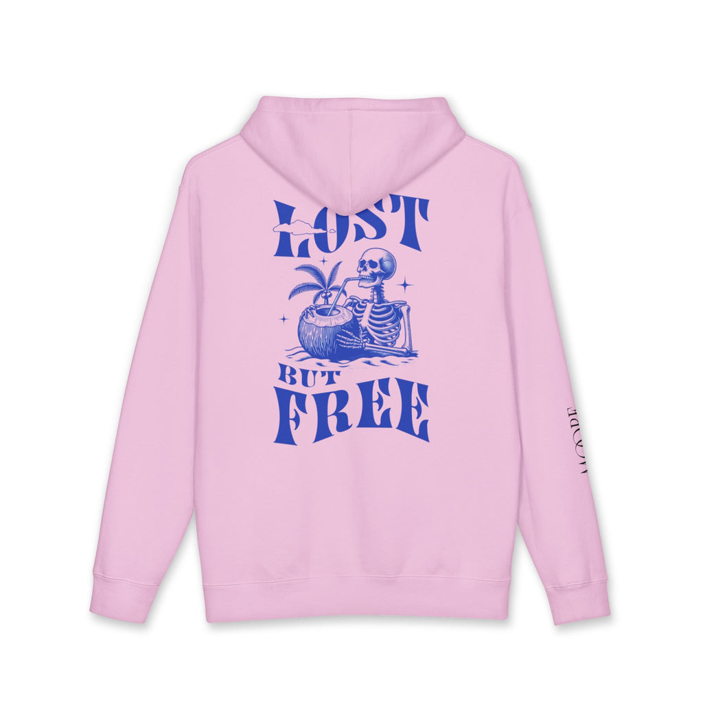 Unisex Lost But Free Skeleton Hoodie