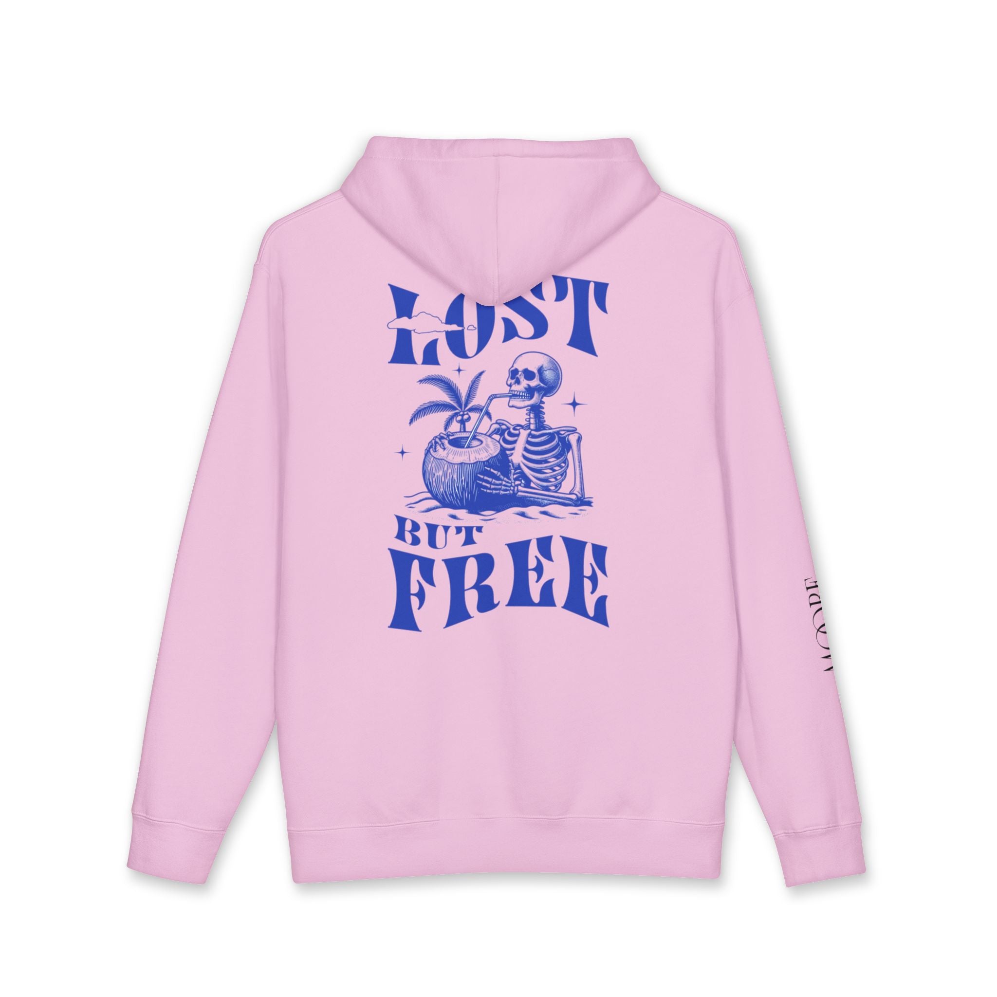 Unisex Lost But Free Skeleton Hoodie