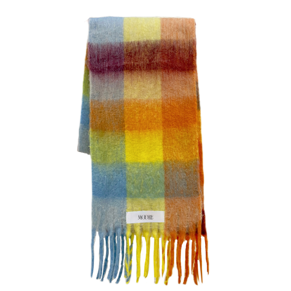 Imitation Cashmere Tassel Scarf