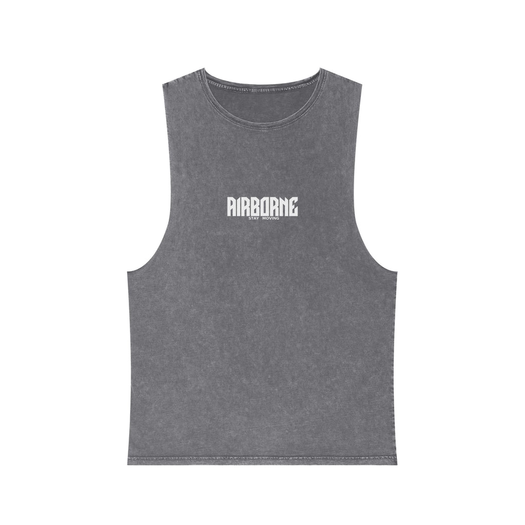 Unisex Airborne Stonewash Tank Top