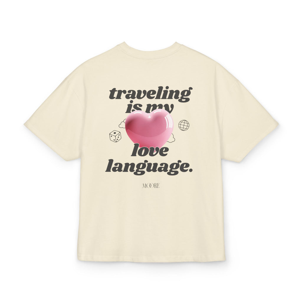 Traveling Is My Love Language Box Tee