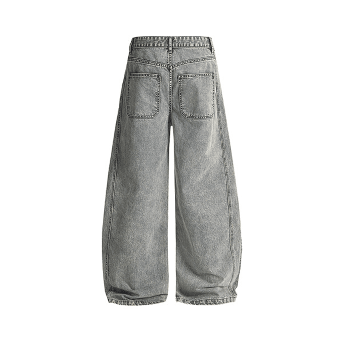 Unisex Curved Blade Denim Jeans