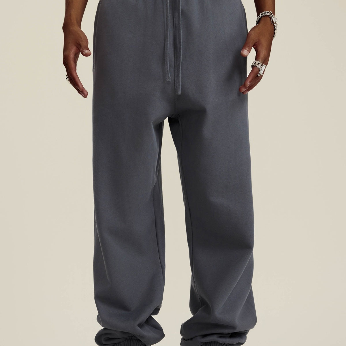 Unisex Heavyweight Plush Cotton Sweatpants