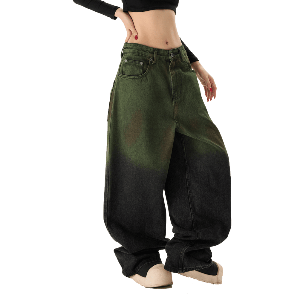 Unisex Aurora Loose Wide-Leg Jeans