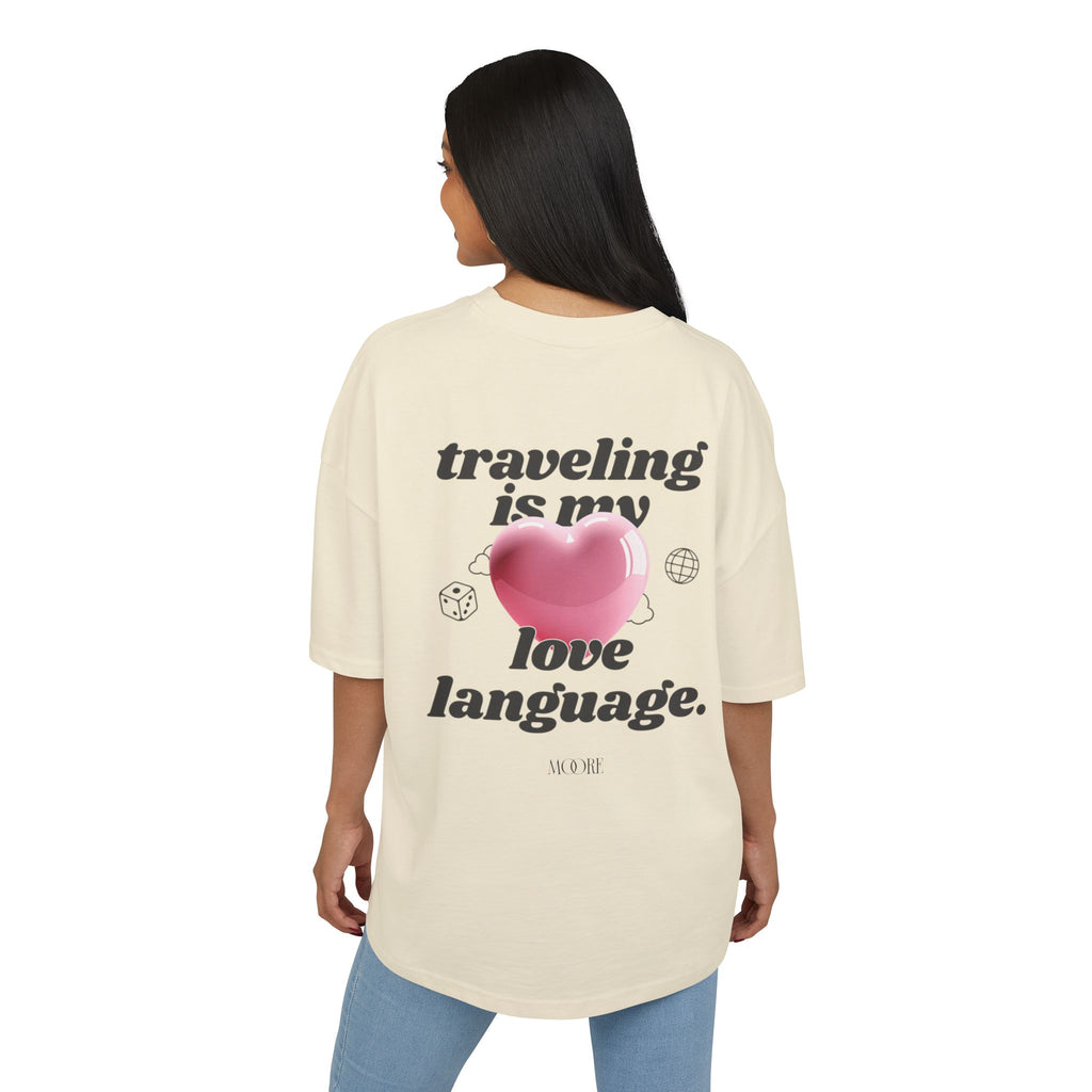 Traveling Is My Love Language Box Tee