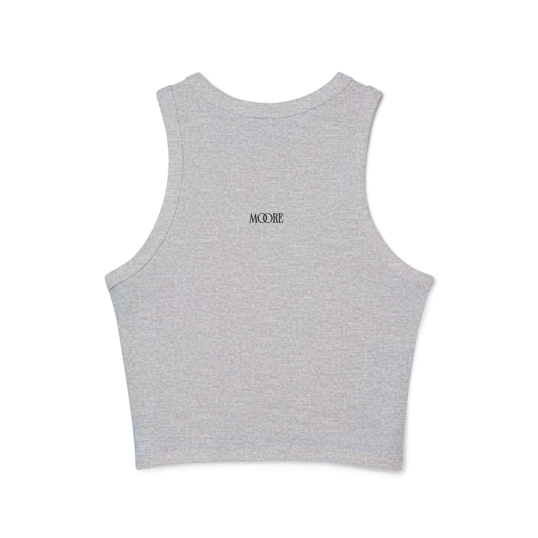 It's Not Where You Go Micro Rib Racer Tank Top