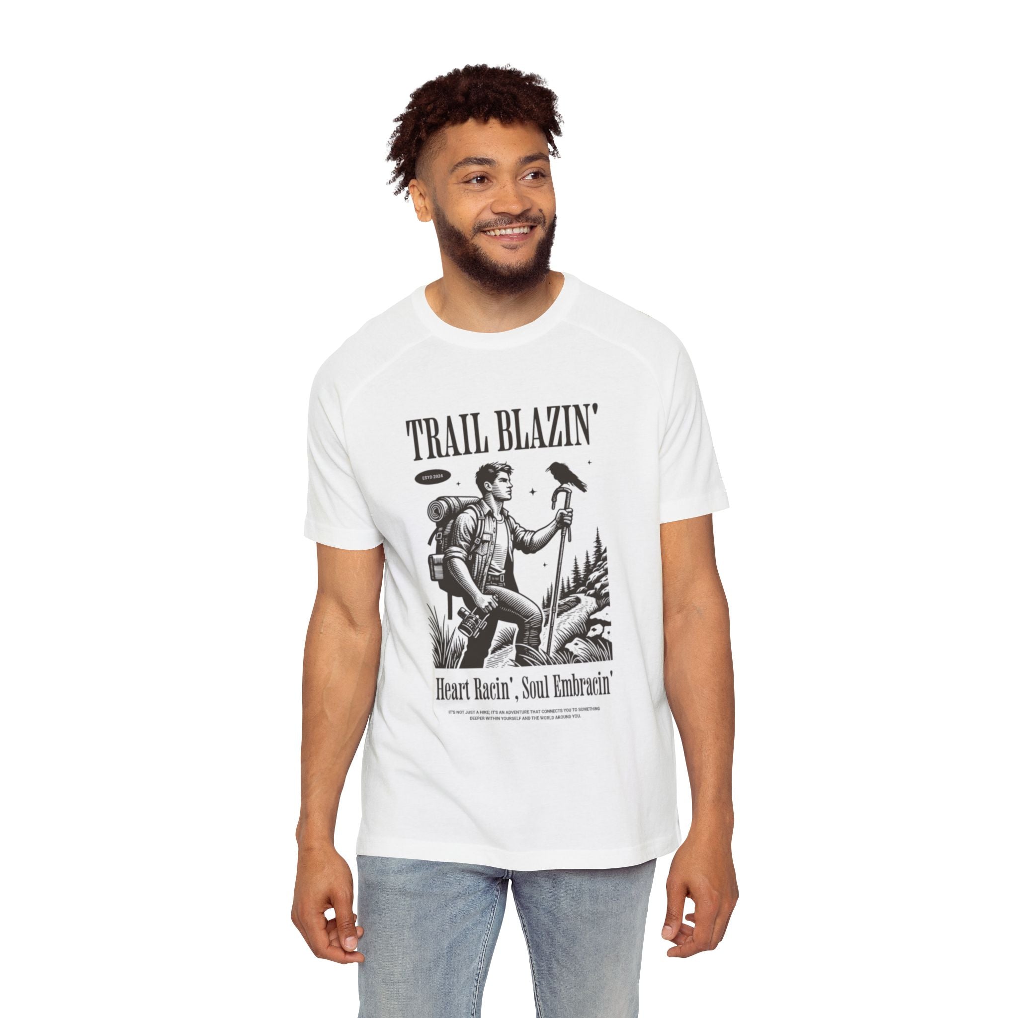 Trail Blazin' Raglan T-Shirt