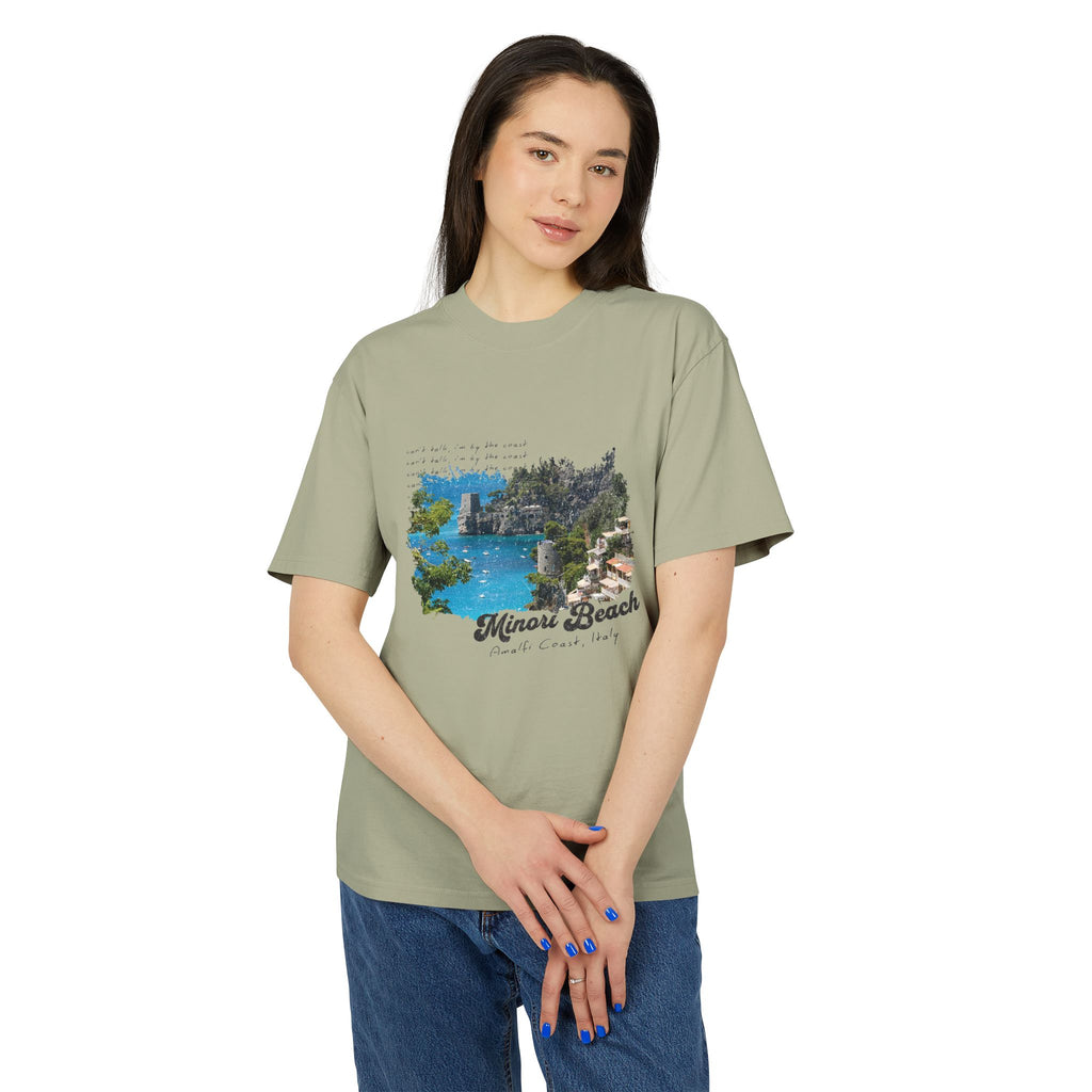 Unisex Minori Beach Heavy Faded Tee