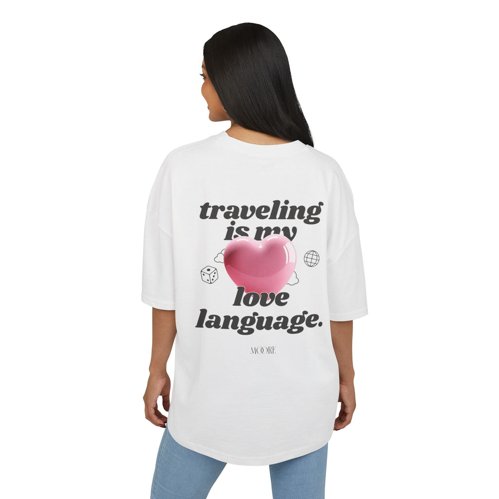 Traveling Is My Love Language Box Tee