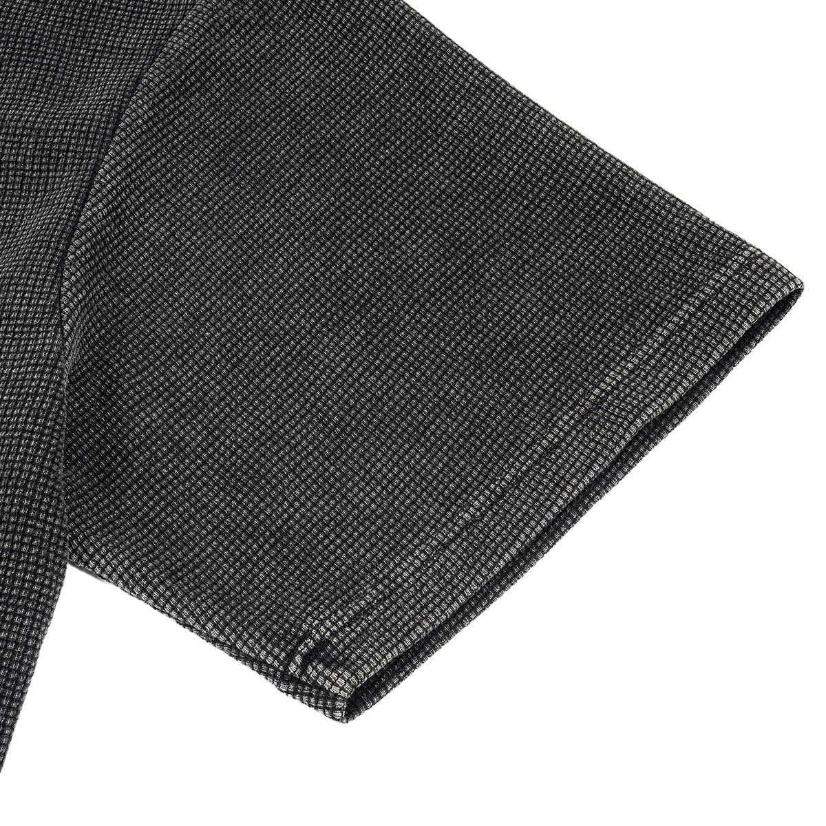 Waffle-Texture Boxy T-Shirt