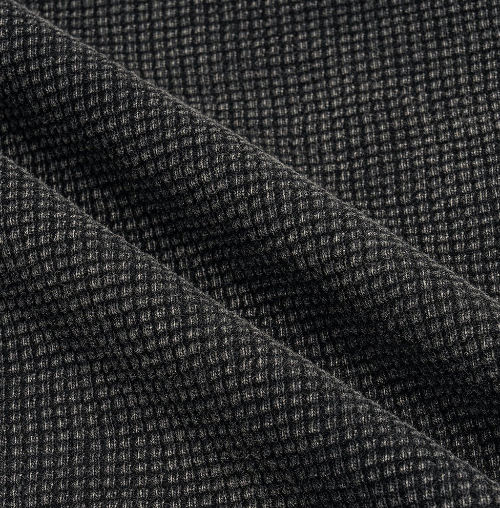 Waffle-Texture Boxy T-Shirt