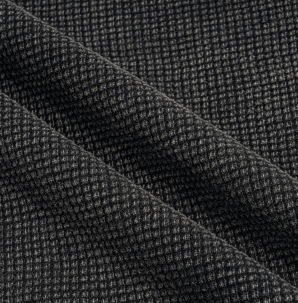 Waffle-Texture Boxy T-Shirt